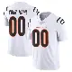 ＃00 Men's Custom White Limited Cincinnati Bengals Vapor Untouchable Jersey