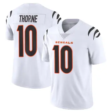 ＃10 Men's Payton Thorne White Limited Cincinnati Bengals Vapor Untouchable Jersey