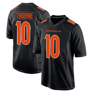 ＃10 Youth Payton Thorne Black Game Cincinnati Bengals Fashion Jersey