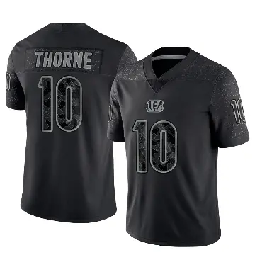 ＃10 Youth Payton Thorne Black Limited Cincinnati Bengals Reflective Jersey