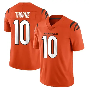 ＃10 Youth Payton Thorne Orange Limited Cincinnati Bengals Vapor Untouchable Jersey