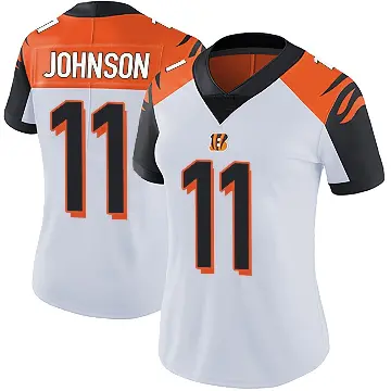 ＃11 Women's Josh Johnson White Limited Cincinnati Bengals Vapor Untouchable Jersey