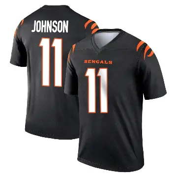 ＃11 Youth Josh Johnson Black Legend Cincinnati Bengals Jersey