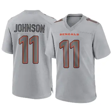 ＃11 Youth Josh Johnson Gray Game Cincinnati Bengals Atmosphere Fashion Jersey