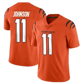 ＃11 Youth Josh Johnson Orange Limited Cincinnati Bengals Vapor Untouchable Jersey