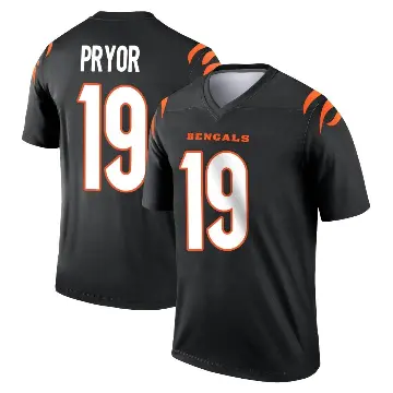 ＃19 Youth Kendric Pryor Black Legend Cincinnati Bengals Jersey