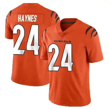＃24 Men's Jamal Haynes Orange Limited Cincinnati Bengals Vapor Untouchable Jersey