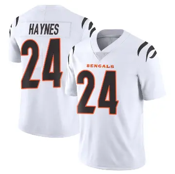 ＃24 Men's Jamal Haynes White Limited Cincinnati Bengals Vapor Untouchable Jersey