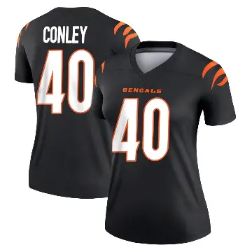 ＃40 Women's Quali Conley Black Legend Cincinnati Bengals Jersey