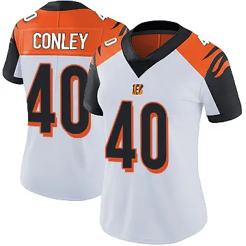 ＃40 Women's Quali Conley White Limited Cincinnati Bengals Vapor Untouchable Jersey