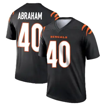 ＃40 Youth Micah Abraham Black Legend Cincinnati Bengals Jersey