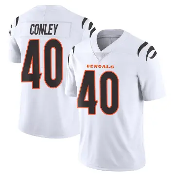 ＃40 Youth Quali Conley White Limited Cincinnati Bengals Vapor Untouchable Jersey