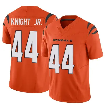 ＃44 Youth Demetrius Knight Jr. Orange Limited Cincinnati Bengals Vapor F.U.S.E. Jersey