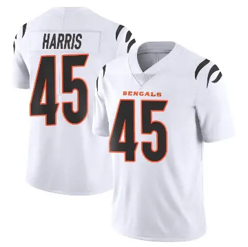 ＃45 Youth Darien Harris White Limited Cincinnati Bengals Vapor Untouchable Jersey