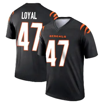 ＃47 Youth Shaquan Loyal Black Legend Cincinnati Bengals Jersey