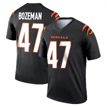 ＃47 Youth Swayze Bozeman Black Legend Cincinnati Bengals Jersey