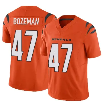 ＃47 Youth Swayze Bozeman Orange Limited Cincinnati Bengals Vapor F.U.S.E. Jersey