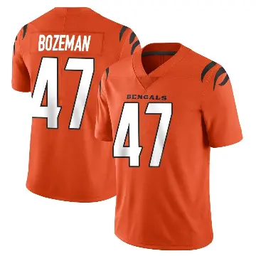 ＃47 Youth Swayze Bozeman Orange Limited Cincinnati Bengals Vapor Untouchable Jersey