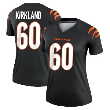 ＃60 Women's Jaxson Kirkland Black Legend Cincinnati Bengals Jersey