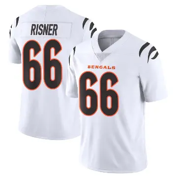 ＃66 Men's Dalton Risner White Limited Cincinnati Bengals Vapor Untouchable Jersey