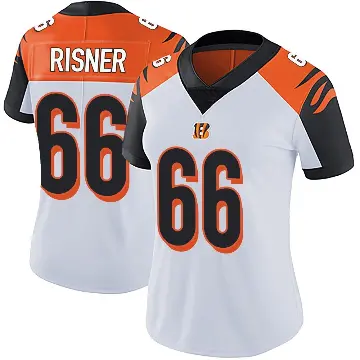 ＃66 Women's Dalton Risner White Limited Cincinnati Bengals Vapor Untouchable Jersey