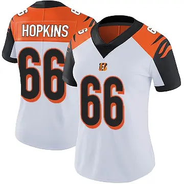 ＃66 Women's Trey Hopkins White Limited Cincinnati Bengals Vapor Untouchable Jersey