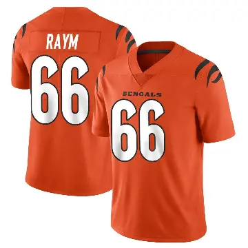 ＃66 Youth Andrew Raym Orange Limited Cincinnati Bengals Vapor Untouchable Jersey