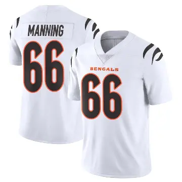 ＃66 Youth Tashawn Manning White Limited Cincinnati Bengals Vapor Untouchable Jersey