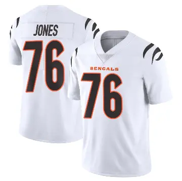 ＃76 Youth Christian Jones White Limited Cincinnati Bengals Vapor Untouchable Jersey