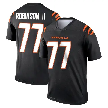 ＃77 Men's Corey Robinson II Black Legend Cincinnati Bengals Jersey