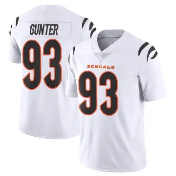 ＃93 Youth Jeff Gunter White Limited Cincinnati Bengals Vapor Untouchable Jersey