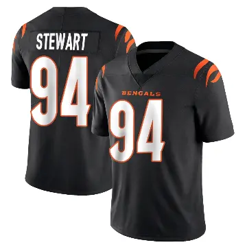 ＃94 Men's Shemar Stewart Black Limited Cincinnati Bengals Team Color Vapor Untouchable Jersey