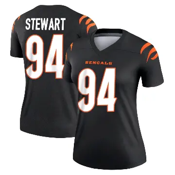 ＃94 Women's Shemar Stewart Black Legend Cincinnati Bengals Jersey