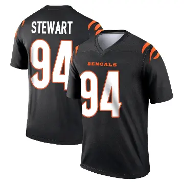 ＃94 Youth Shemar Stewart Black Legend Cincinnati Bengals Jersey
