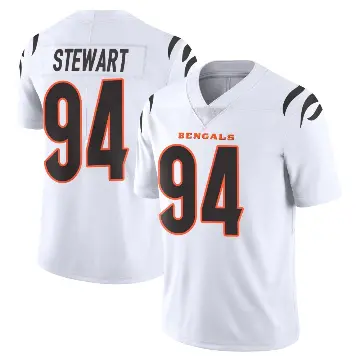 ＃94 Youth Shemar Stewart White Limited Cincinnati Bengals Vapor Untouchable Jersey