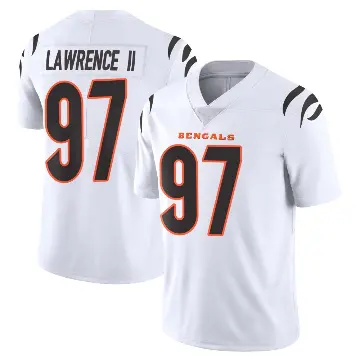 ＃97 Men's Dexter Lawrence II White Limited Cincinnati Bengals Vapor Untouchable Jersey