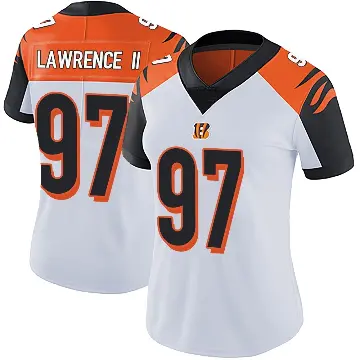 ＃97 Women's Dexter Lawrence II White Limited Cincinnati Bengals Vapor Untouchable Jersey