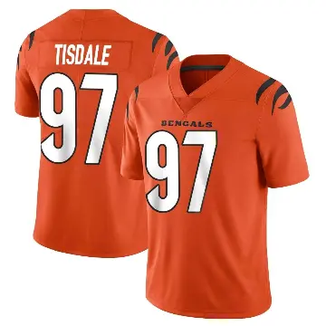 ＃97 Youth Tariqious Tisdale Orange Limited Cincinnati Bengals Vapor Untouchable Jersey