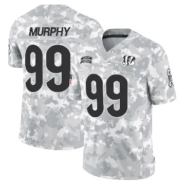 ＃99 Youth Myles Murphy Arctic Camo Limited Cincinnati Bengals 2024 Salute to Service Jersey