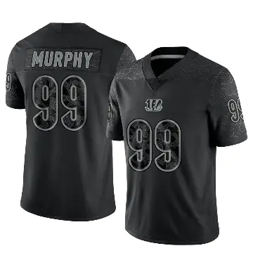 ＃99 Youth Myles Murphy Black Limited Cincinnati Bengals Reflective Jersey